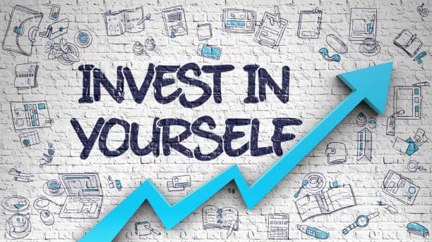 Embodies the essence of self-investment through education in economics and finance for personal growth and informed investment decision-making.